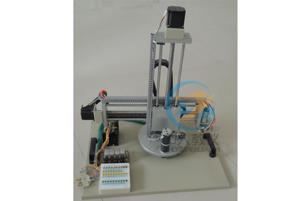 气动机械手实训教学模型,机械手plc控制对象系统